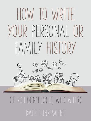 cover image of How to Write Your Personal or Family History